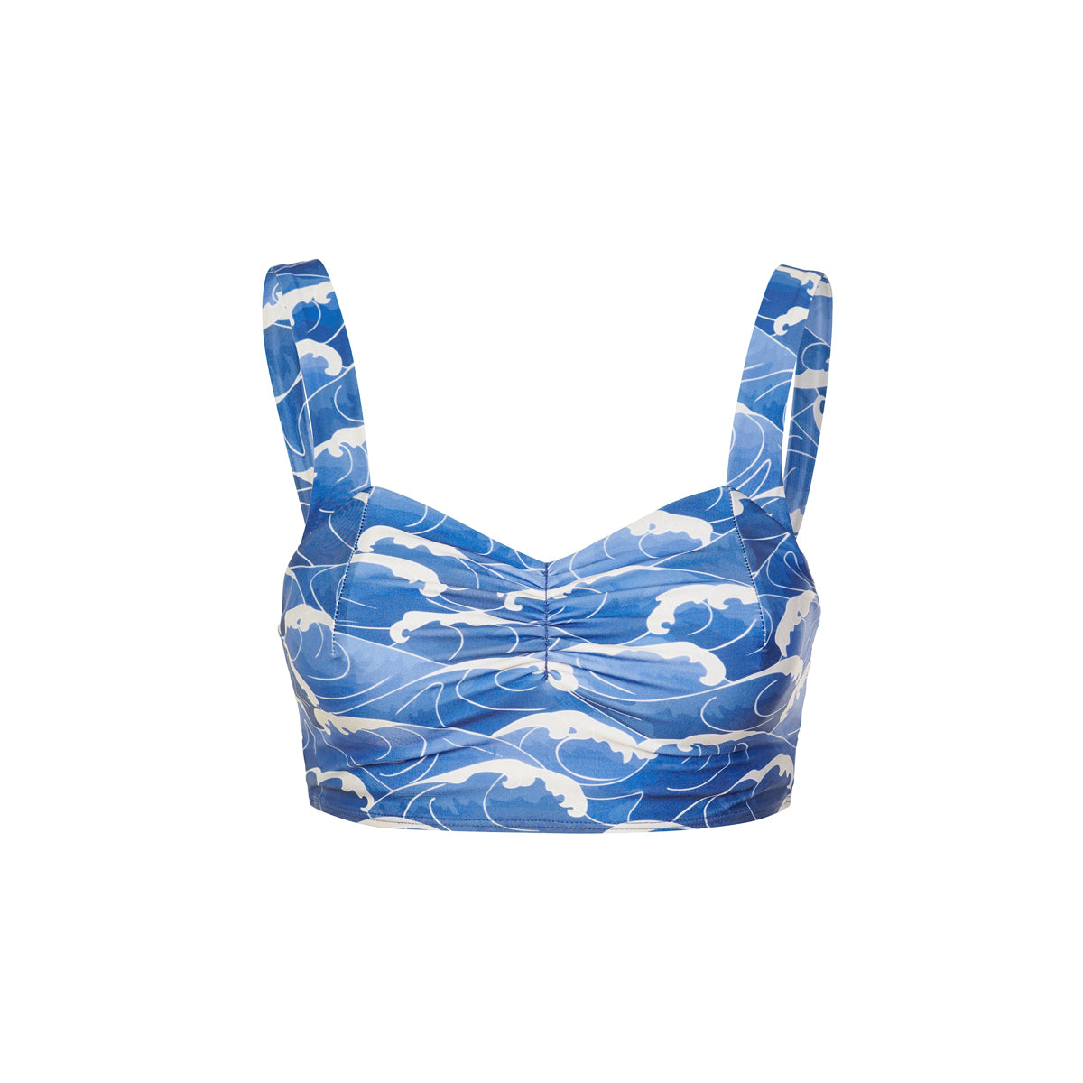 Waves bikini top front