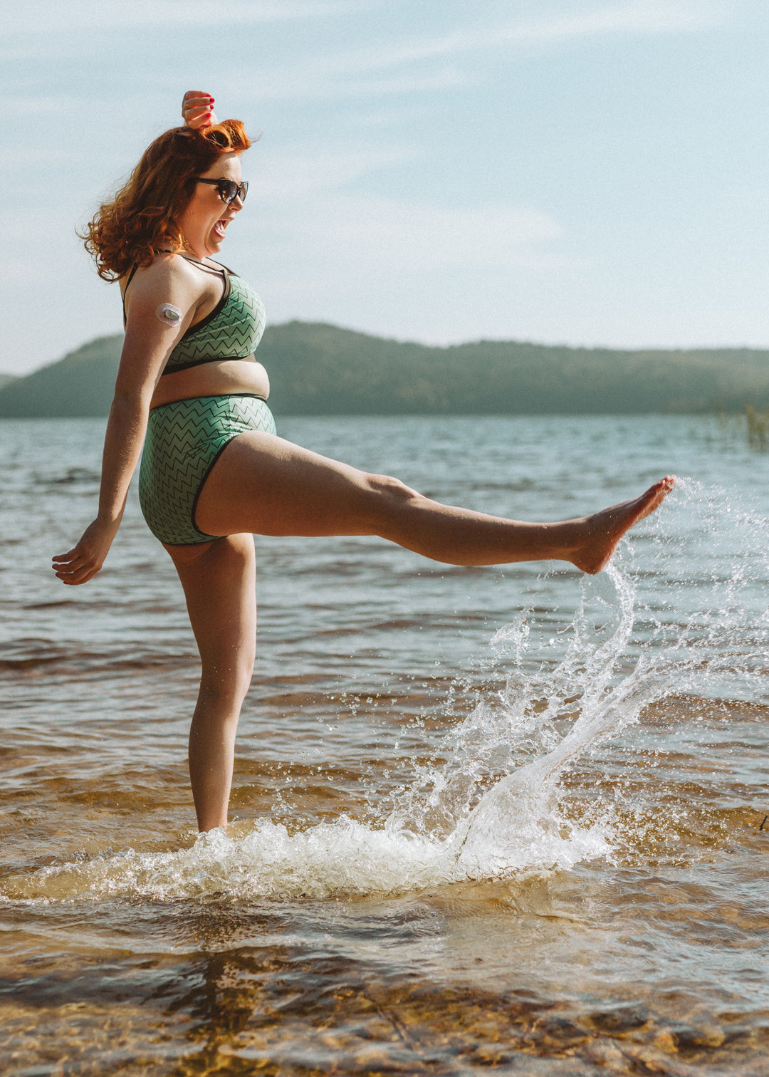 SALTY Mint Bikini Bottoms